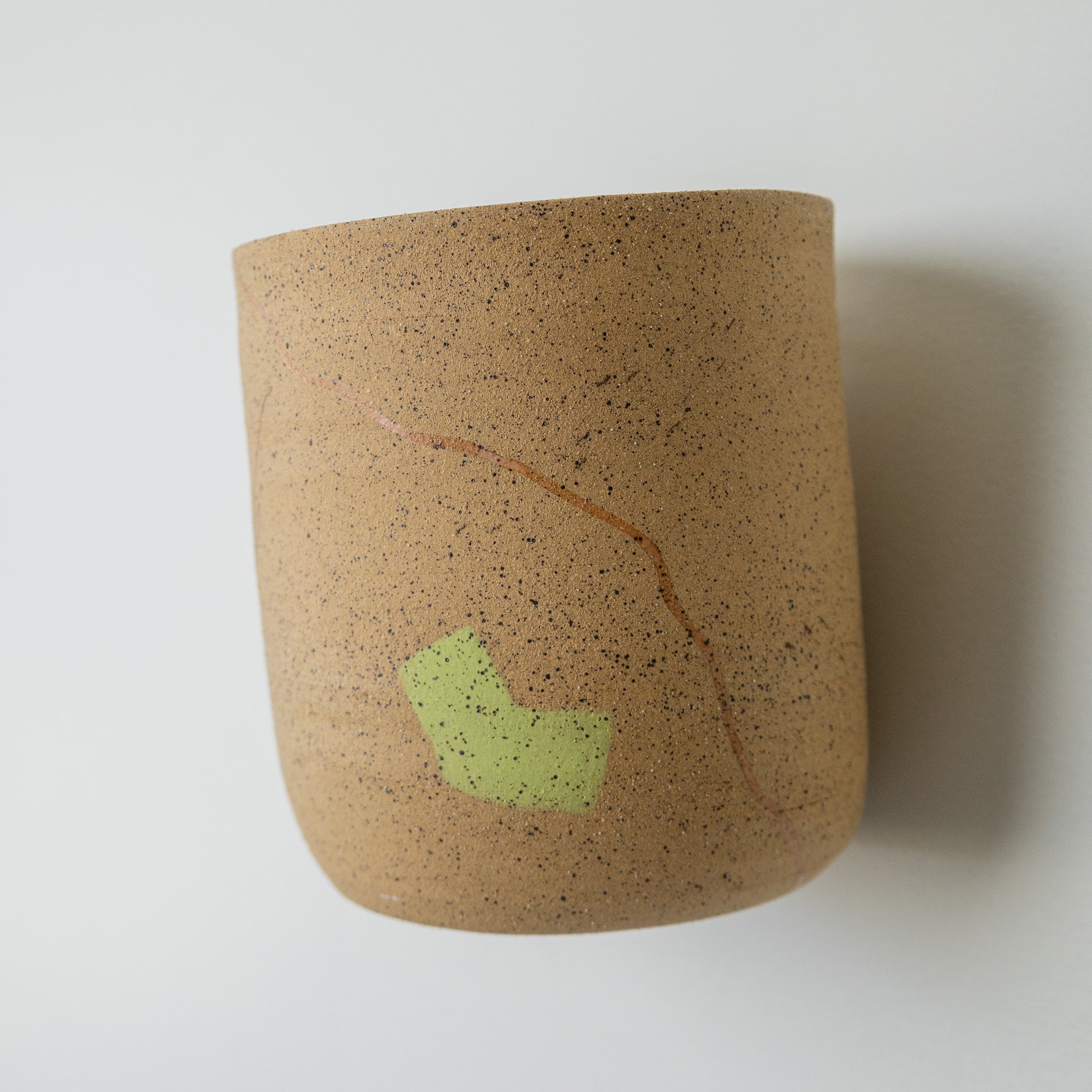 Wall Hanging Ceramic Piece - Speckled Clay 2