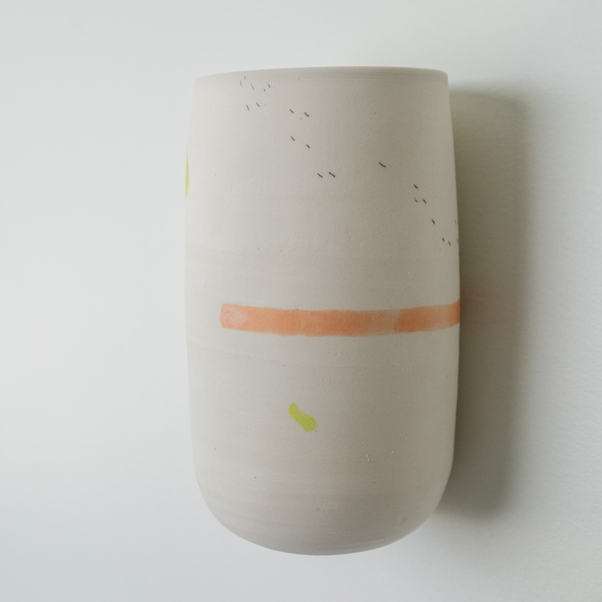 Wall Hanging Ceramic Piece - White Clay 1