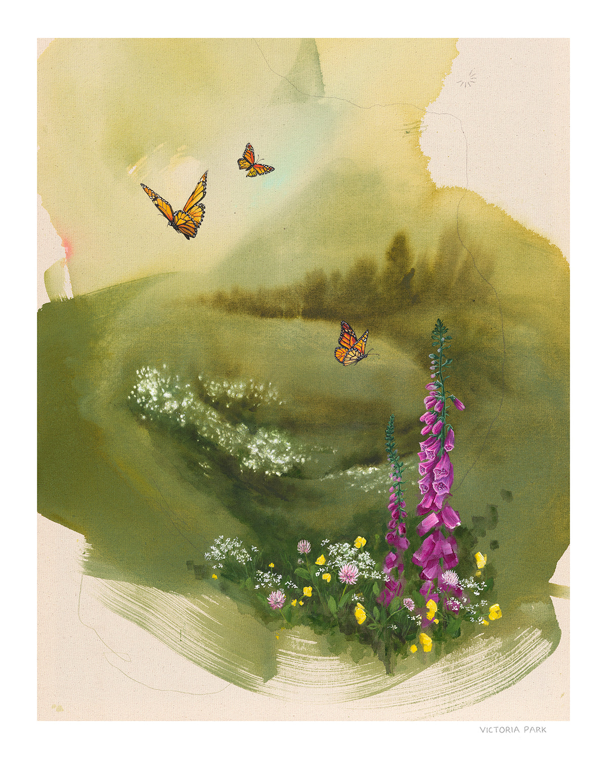 Open Heaven, unframed