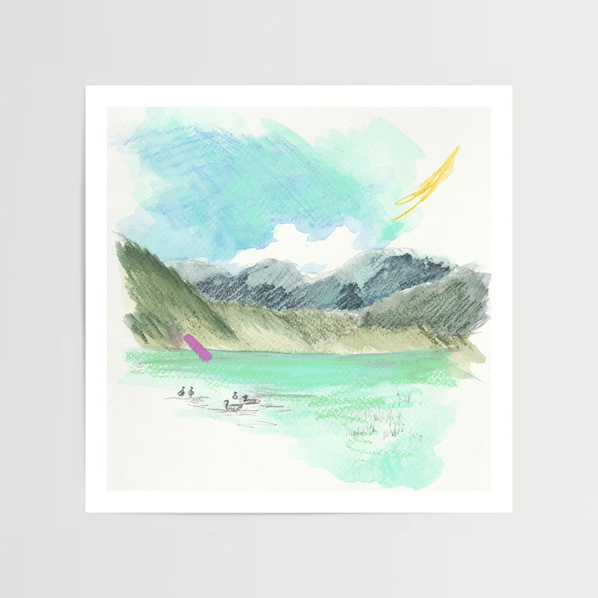 Sketch - Green Lake