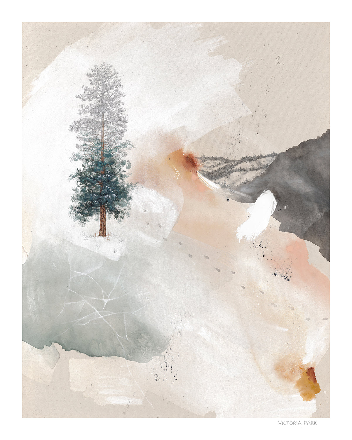 A Step in the Right Direction, unframed