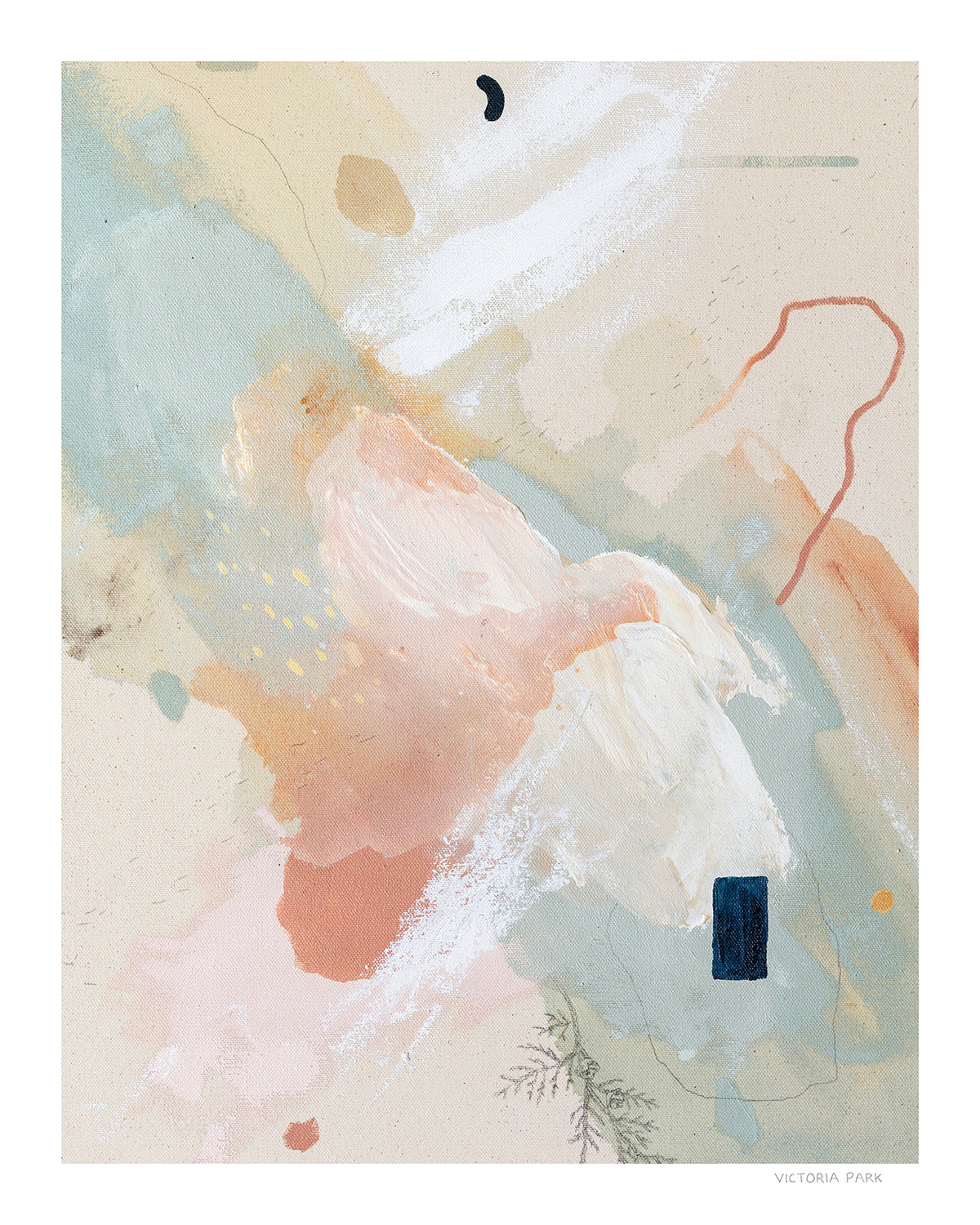 Dusk, unframed