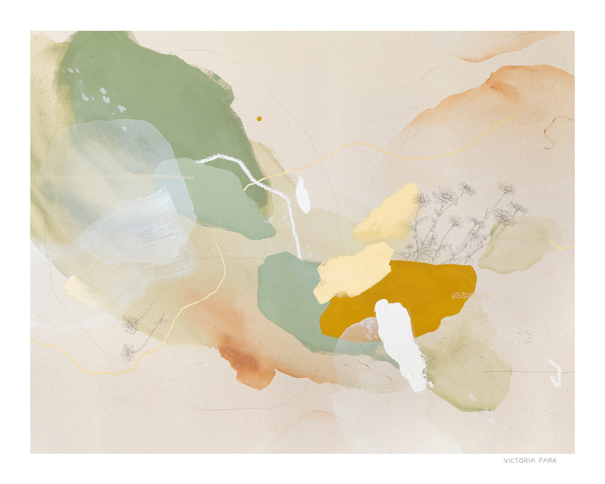 Field Full of Daisies, unframed