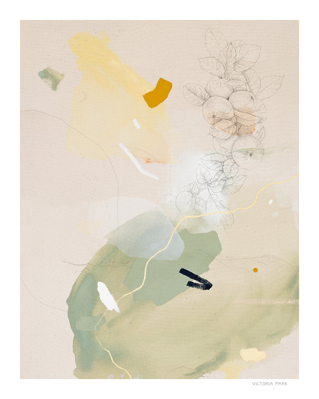Underneath the Apple Tree, unframed