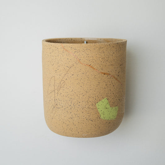 Wall Hanging Ceramic Piece - Speckled Clay 2