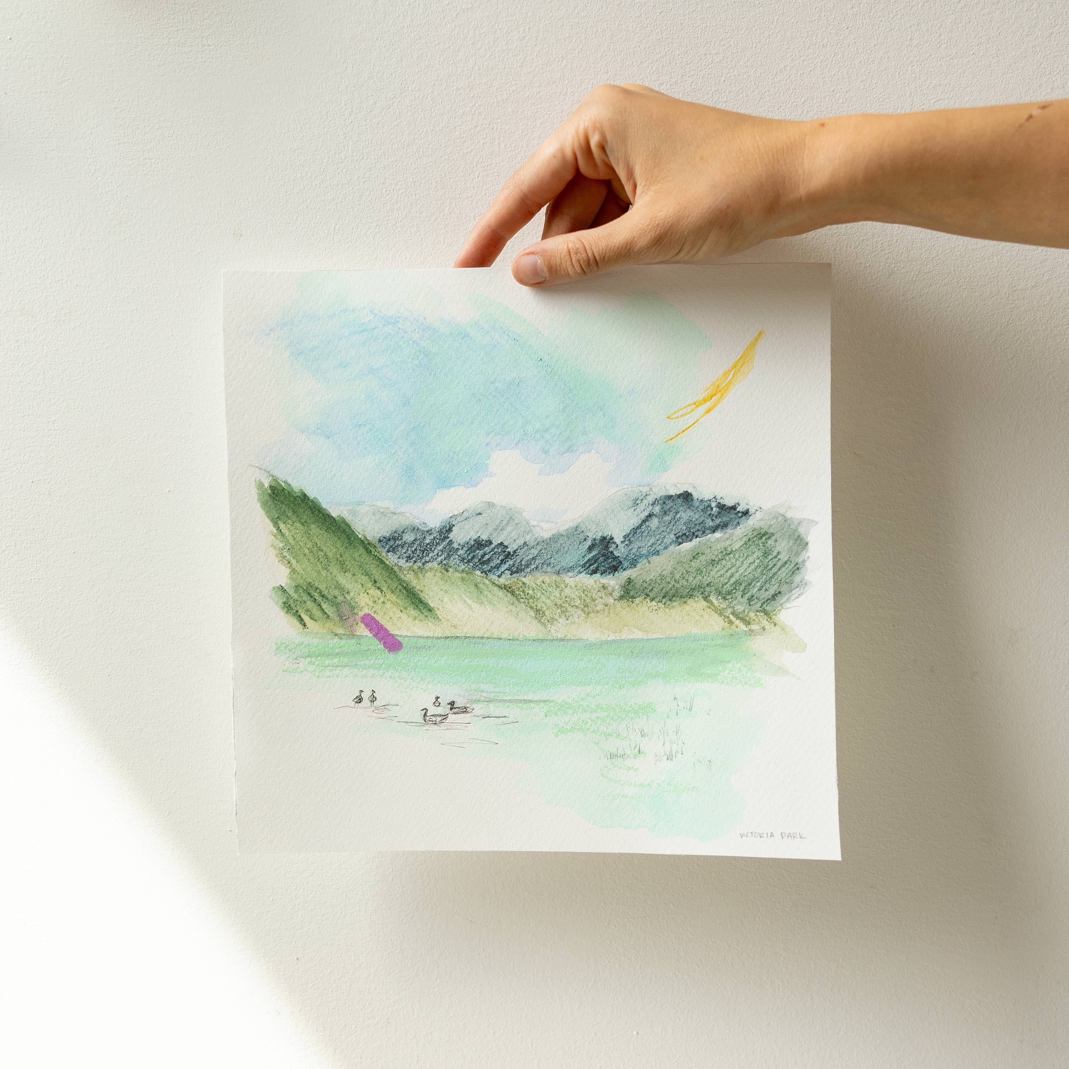 Sketch - Green Lake